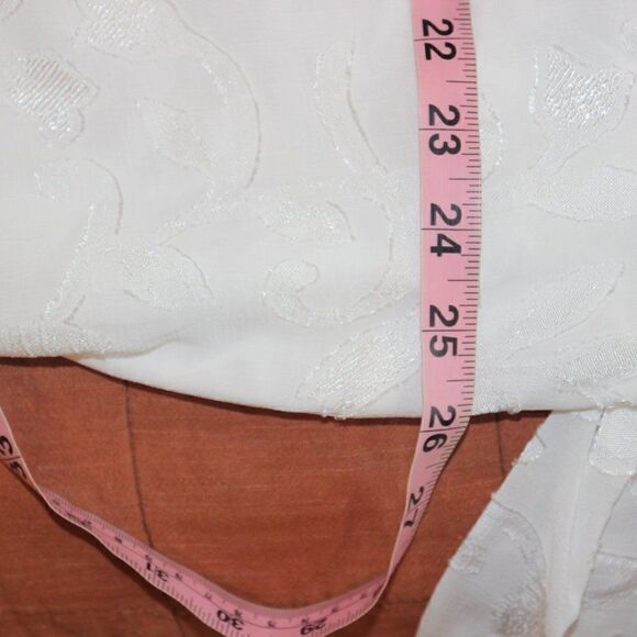 CeCe White Polyester Casual Long Sleeve Shirts Women's Size 3X - Picture 7 of 9